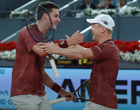 French Open: Heliovaara and Patten storm into maiden men’s doubles final