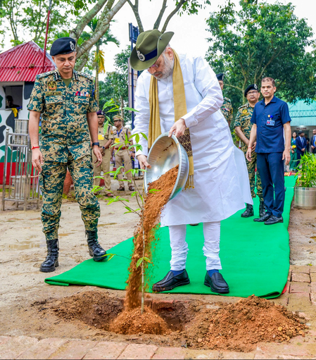 CAPF planted 6.40 crore trees in 8 years: HM Amit Shah
