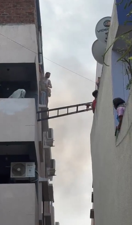 Over 20 rescued as fire breaks out at Indore EV showroom; no casualty, probe on