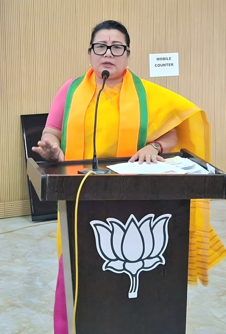 Sharda Devi’s RS nomination reflects BJP’s commitment to women’s empowerment: Manipur CM