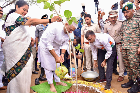 World Environment Day: Ministers, MPs join tree plantation drive under ‘Ek Ped Maa Ke Naam’ initiative