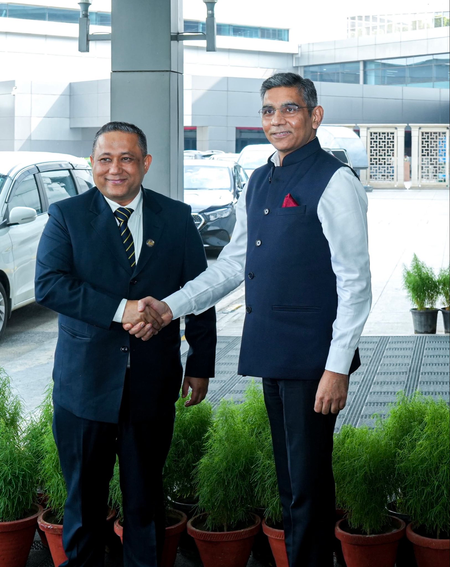 Nepal Foreign Minister Shisir Khanal arrives in New Delhi on three-day visit