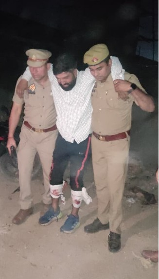 Police encounter in Ghaziabad: Criminal with Rs 50,000 bounty injured, arrested