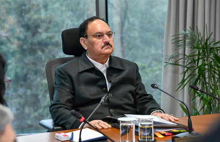 Nadda slams Kharge, cites major health gains in NFHS-6 under Modi govt