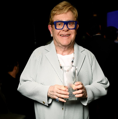 Elton John goes behind the mic at Dua Lipa and Callum Turner’s 2nd wedding