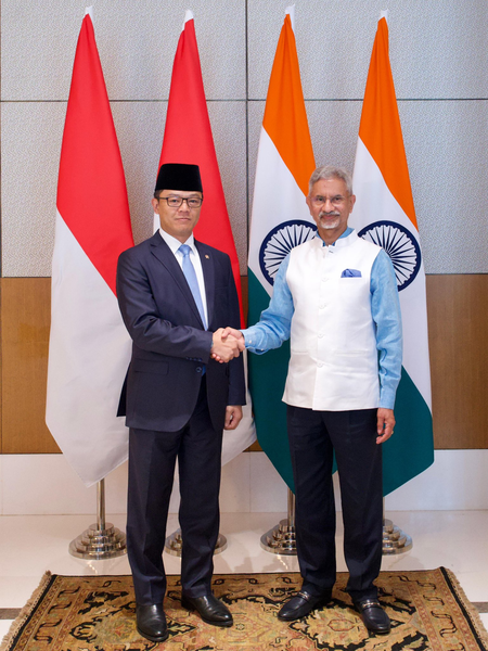 EAM Jaishankar meets Indonesian counterpart Sugiono, discusses comprehensive strategic ties