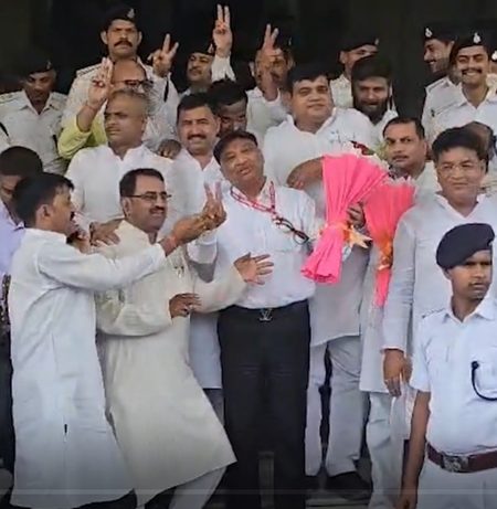 RJD’s Sunil Singh files nomination for Bihar Council polls, confident of victory