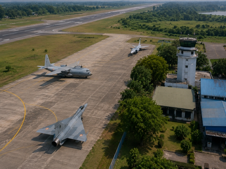 Civil enclave plan at Kalaikunda air base revived after change of guard in West Bengal