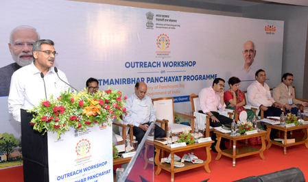 Gujarat sets goal of expanding self-reliant Panchayat model across more than 14,000 villages