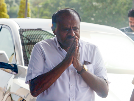 Union Minister Kumaraswamy challenges CM Shivakumar to public debate on Bidadi Township Project