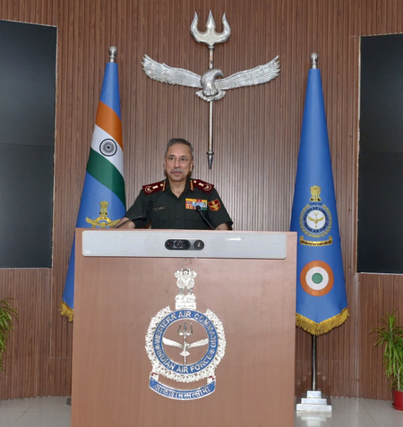 CDS Subramani stresses jointness during visit to Western Air Command HQ