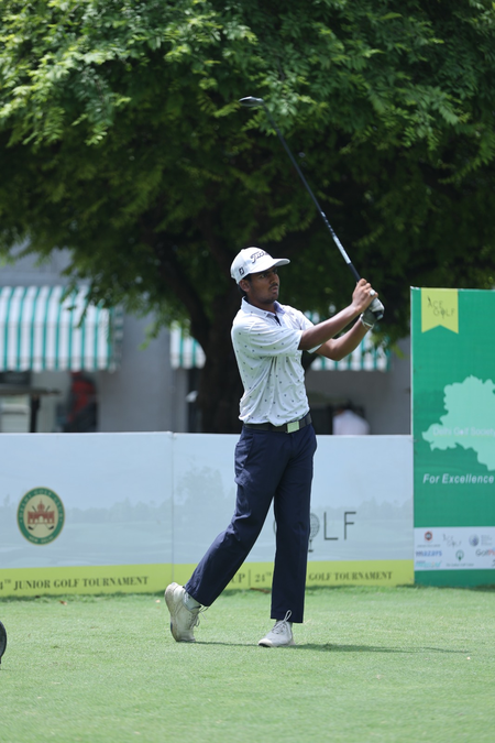 ​Anas Khan dominates day 2 at 24th NCR Cup; Chaitanya Pandey weathers the storm to take lead