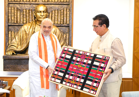 HM Amit Shah assures Mizoram of Rs 10 crore rice aid for refugee relief, support