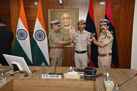 Delhi police constables felicitated, given out-of-turn promotion for saving lives during hotel fire, building collapse