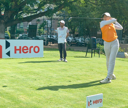 Anvitha holds her nerve to win a tense play-off for her 2nd title on  Women’s Pro Golf Tour