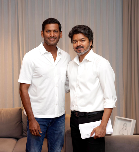 Vishal calls TN CM Vijay ‘Darling’ Chief Minister; says the word hasn’t changed from the time he has known Vijay from college!