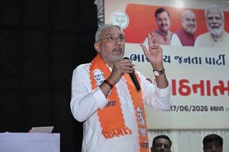 Congress misleading farmers, using them for politics: Gujarat BJP chief