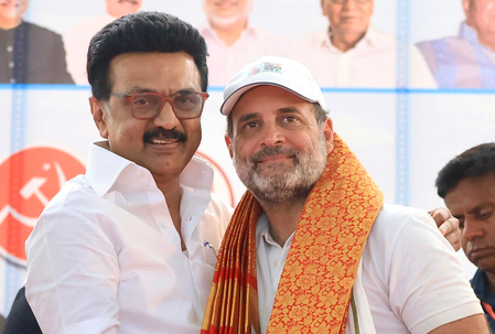 DMK chief Stalin extends birthday greetings to LoP Rahul Gandhi; wishes him good health, happiness