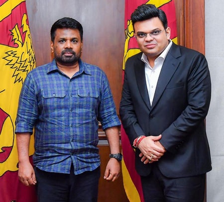 Jay Shah reaffirms commitment to Sri Lanka Cricket after meeting Sri Lanka’s President