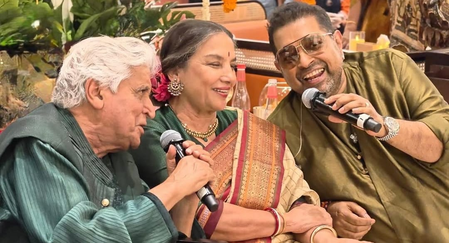 Shabana Azmi shares heartwarming glimpse of being serenaded by two ‘favourite people’