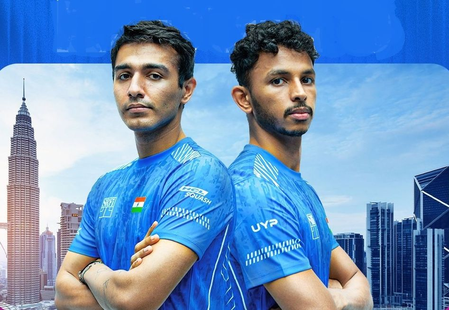 Asian Doubles Squash: Abhay, Velavan cruise into final, set up Pakistan clash