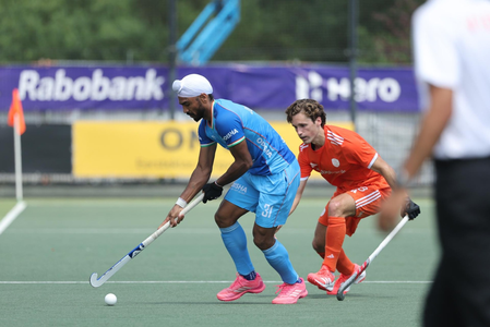 Jugraj Singh, Abhishek, and Rajinder Singh score as visitors edge past hosts Netherlands in Rotterdam
