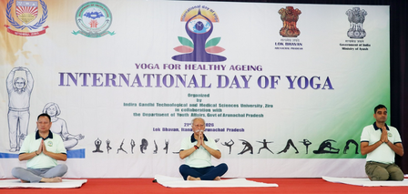 Yoga has evolved into a global pathway to holistic health and well-being: Arunachal Governor