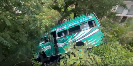 23 pilgrims injured as minibus falls into gorge in J&K’s Kathua