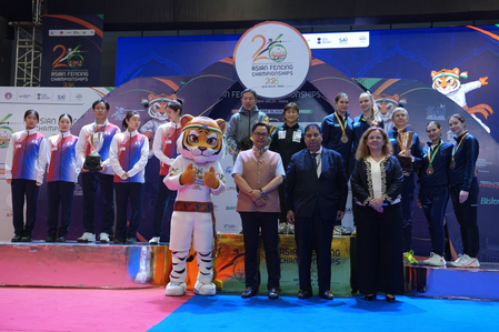 A symphony of swords and splendor as curtains fall on historic Asian Fencing C’ships