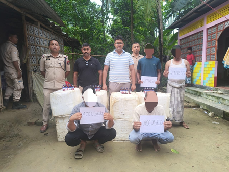 Assam Police seize intoxicating substance worth Rs 2.34 crore, three held