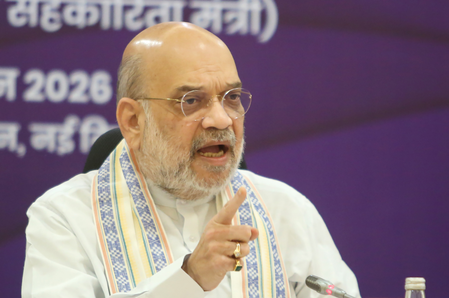 Home Minister Amit Shah calls for ‘ruthless approach’ against drug traffickers (Lead)