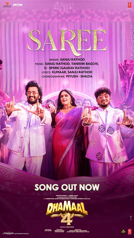 ‘Gulabi Saree’ fame Sanju Rathod shares his experience of recreating the song for ‘Dhamaal 4’