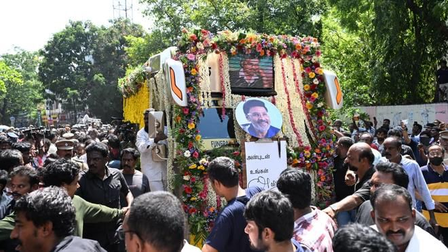 Filmmaker Bhagyaraj laid to rest with state honours in Chennai