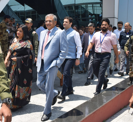 CEC Gyanesh Kumar arrives in Kashmir to meet BLOs, review electoral process at grassroots level