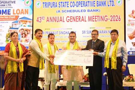 Tripura State Cooperative Bank posts Rs 78 crore net profit, marks 7th consecutive year of profitability