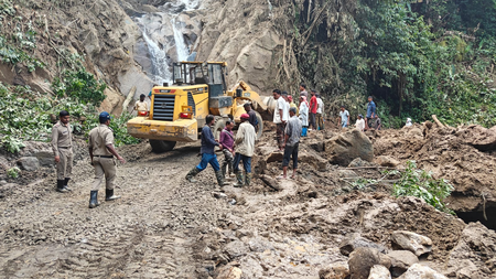 BRO restores key Arunachal road in 36 hours after monsoon devastation; flash flood toll rises to two