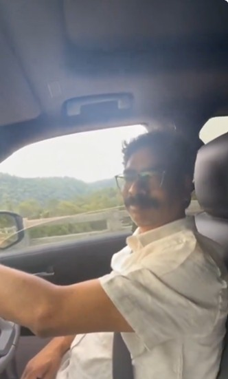 Hemant Soren takes monsoon drive to Jonha Falls, showcases Jharkhand’s scenic charm in viral reel