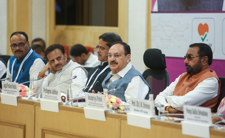 JP Nadda launches Ayushman Sarathi WhatsApp Chatbot, unified Drug Registry