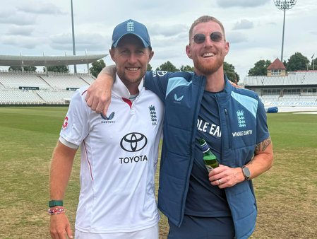 You can only make diamonds in pressure: Root pays emotional farewell to Stokes