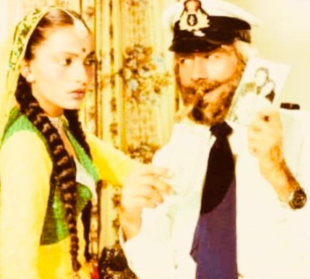 Kalpana Iyer shares nostalgic still with Dev Anand from 1980 classic ‘Lootmaar’