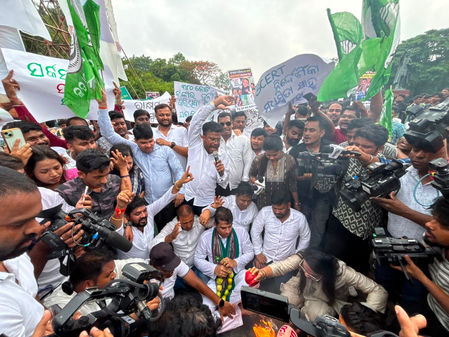 Odisha: Naveen Patnaik slams textbook errors, BJD intensifies demand for minister’s resignation