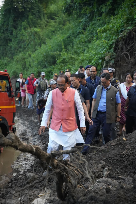 Centre extends full support to flood-hit Arunachal: Shivraj Singh Chouhan