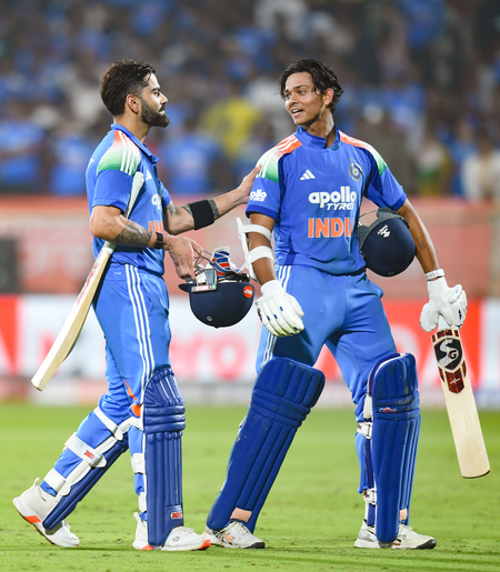 Jaiswal replaces injured Kohli for ODIs against Afghanistan, Rohit, Hardik set for fitness test