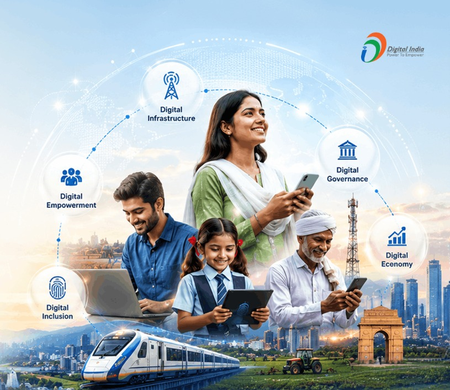 ‘Digital India’ redefined governance, empowered citizens, accelerated development: PM Modi