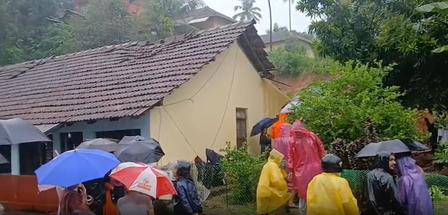 Karnataka: Three killed as retaining wall collapses on houses in rain-triggered landslide