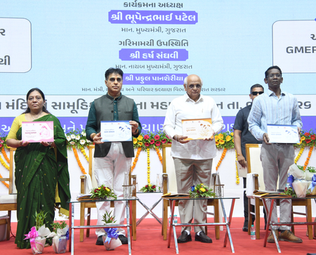 Gujarat CM launches cleanliness drive across 11,935 govt health institutions