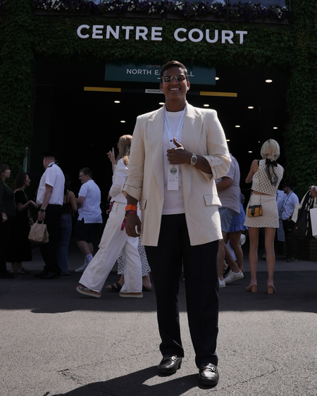 All-rounder Deepti Sharma visits Wimbledon
