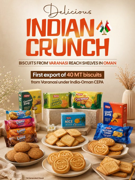 In a first, 40 tonnes of Varanasi biscuits exported to Oman: Piyush Goyal