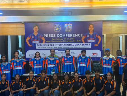 Indian women’s deaf cricket team set for historic first international T20 tour to Sri Lanka