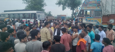 Several injured in clash between villagers, police over highway construction in Jharkhand’s Palamu
